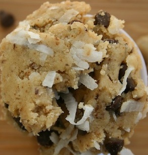 Coconut Coffee Chocolate Chip Cookies