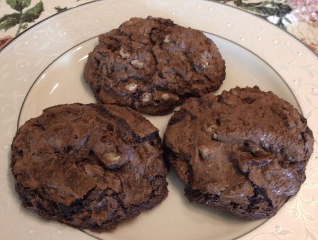 Chocolate Walnut Cookies