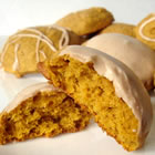 Iced pumkin Cookies