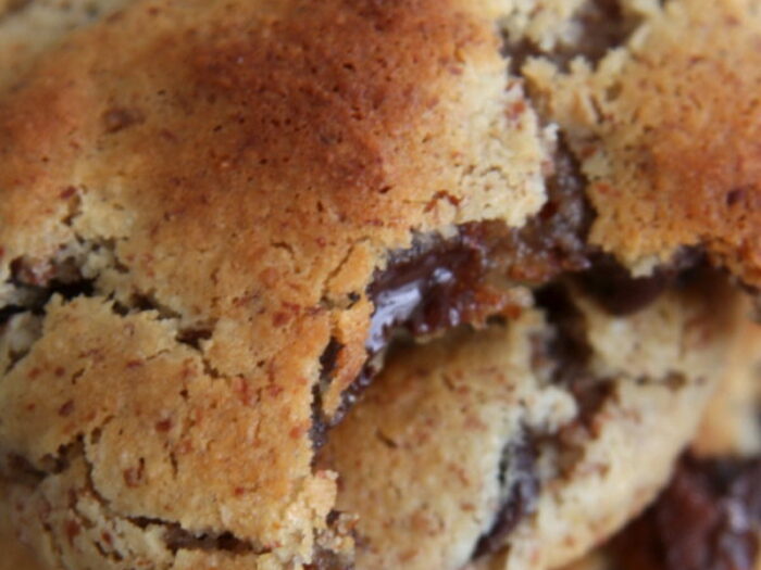 Nutty Chocolate Chip Cookies With Agave Syrup